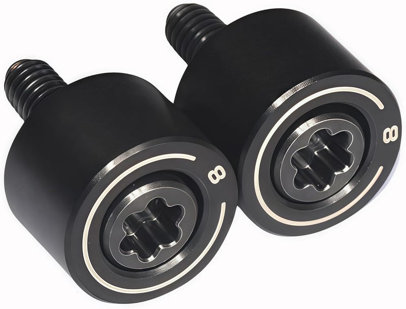 RunzeFeng 2pcs Golf Weight Compatible with 2025 Taylormade R7 Quad Mini Driver Speed Porcket Clubs Available in Yellow and White(5/6/7/8/10/12/14/15/16g) - Image 2